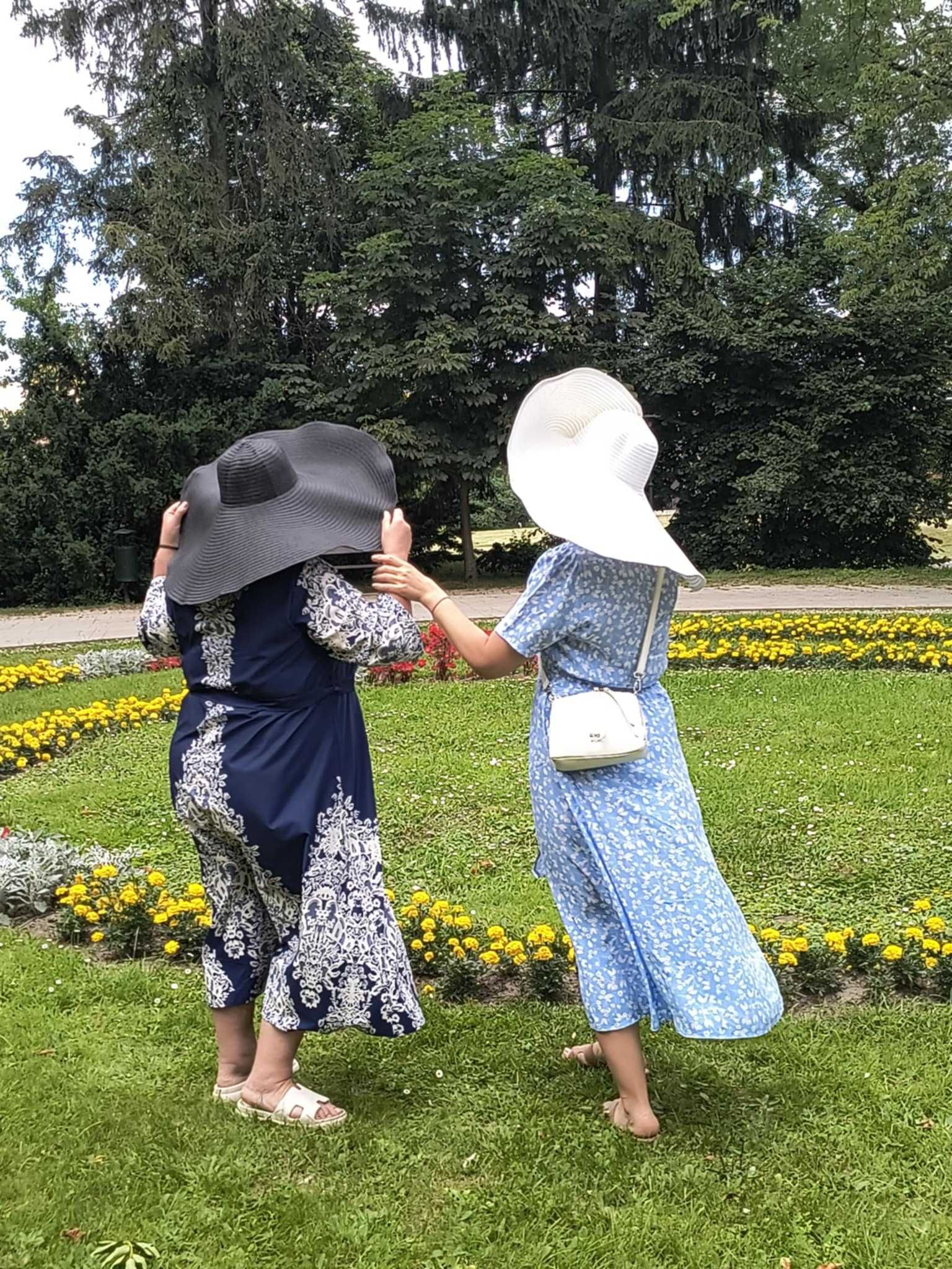 Kapelusz plażowy duży 70cm. Kapelusz do sesji duży 70cm.