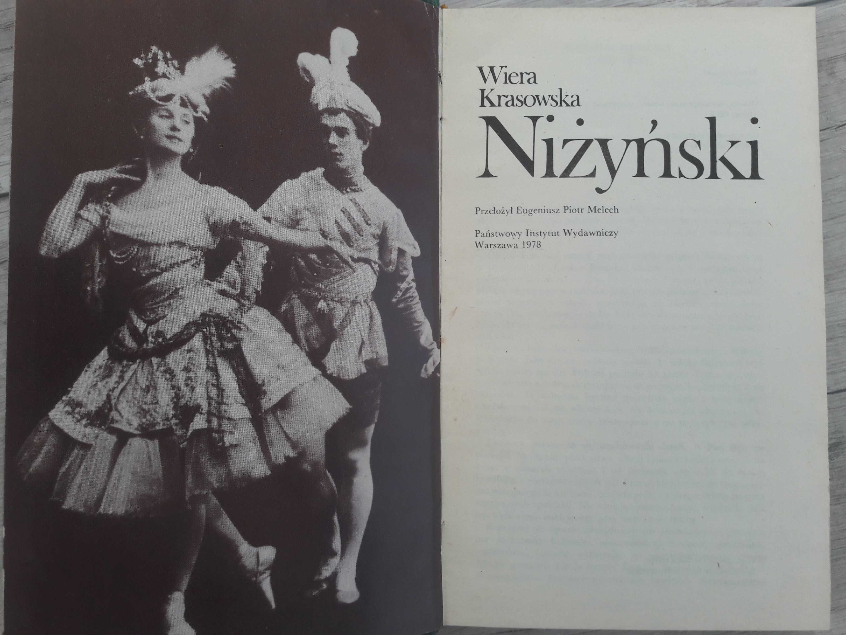 Niżyński_Biografia_ Wiera Krasowska_ balet_tancerz_solista