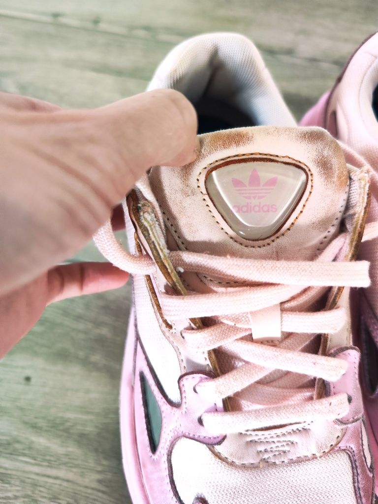 Buty różowe adidas