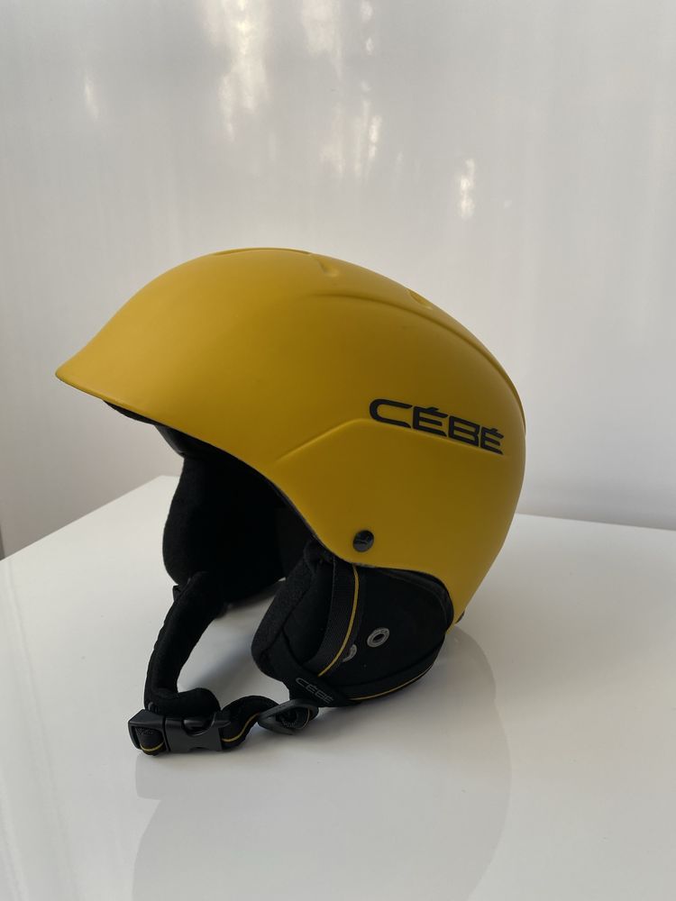 Kask narciarski żółty CÉBÉ S 54-56 skiing helmet