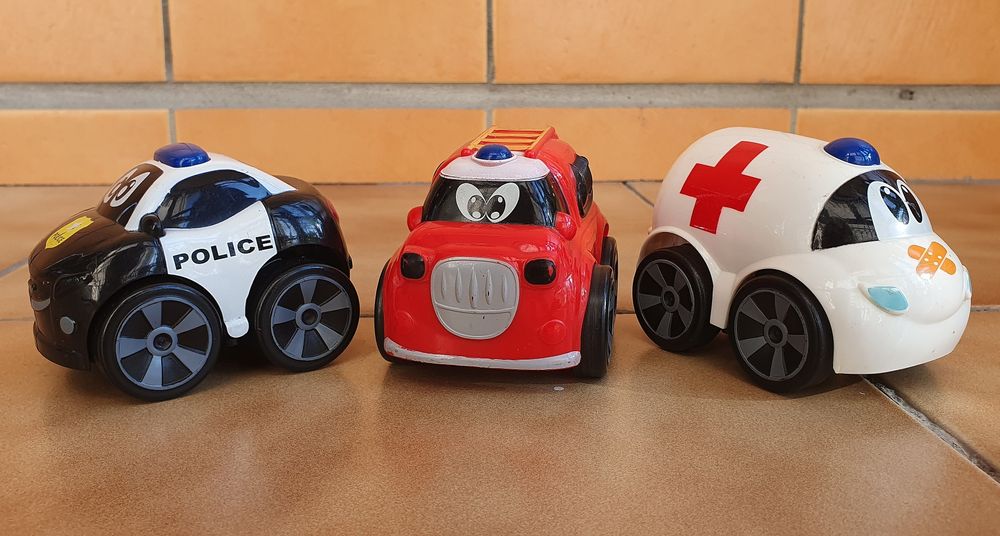 Машинки Поліцейська Пожежна Швидка музичні службові