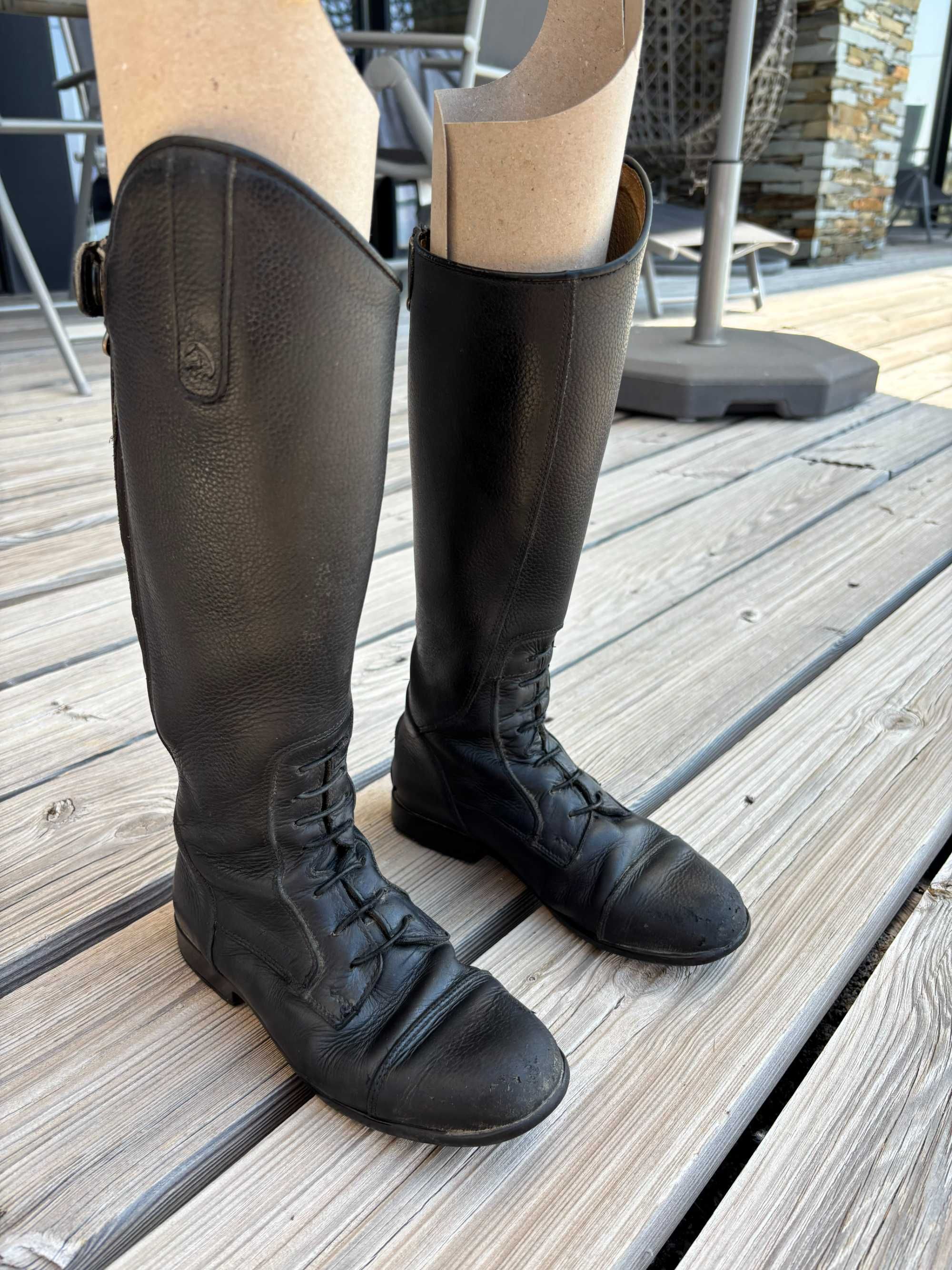 Equitação - Botas Chester de saltos