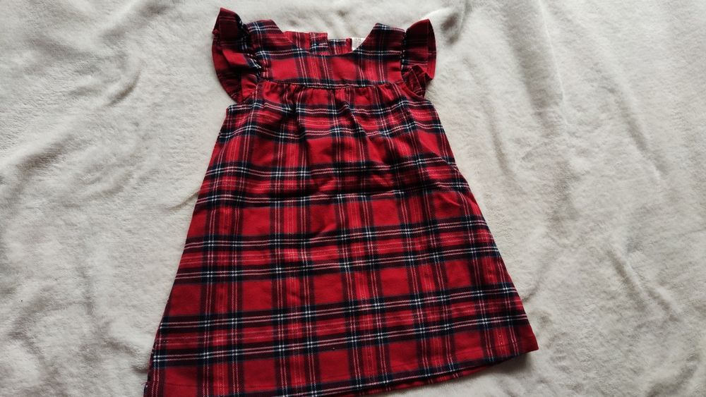 Sukienka świąteczna dla dziewczynki 80