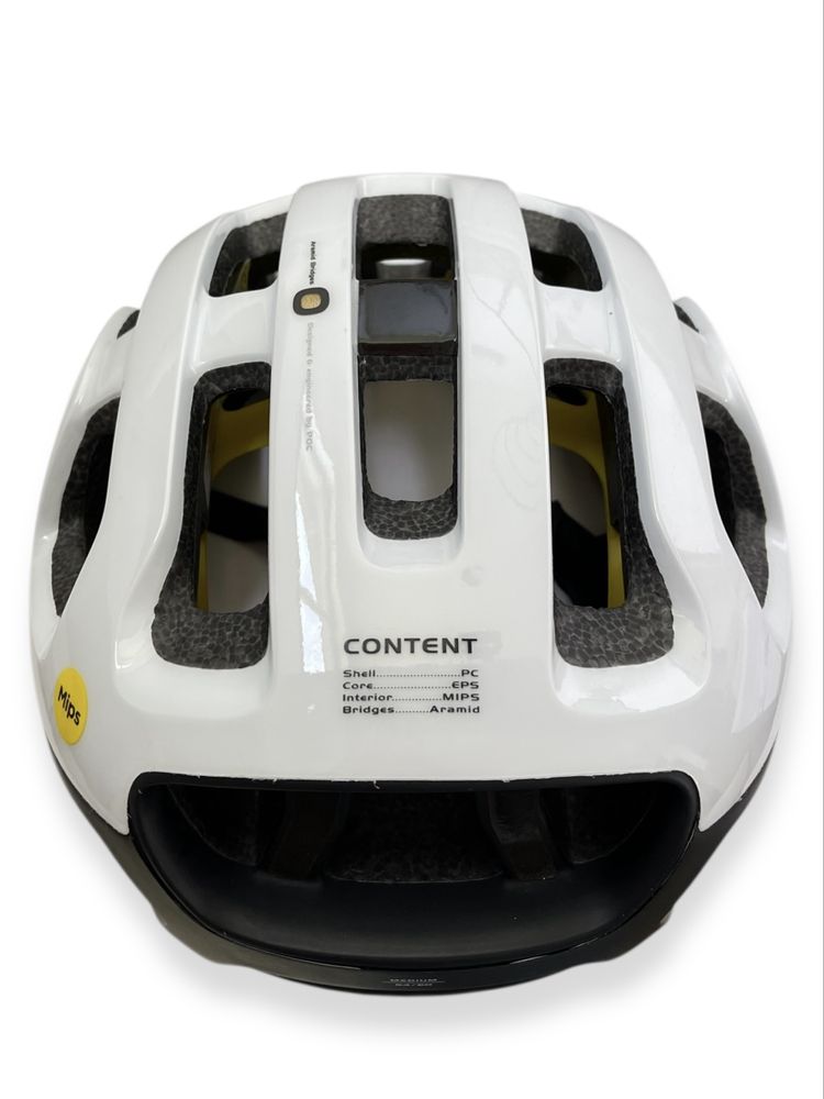 Kask rowerowy POC OCTAL X MIPS rozmiar M 54-60 biało-czarny / 061-062M