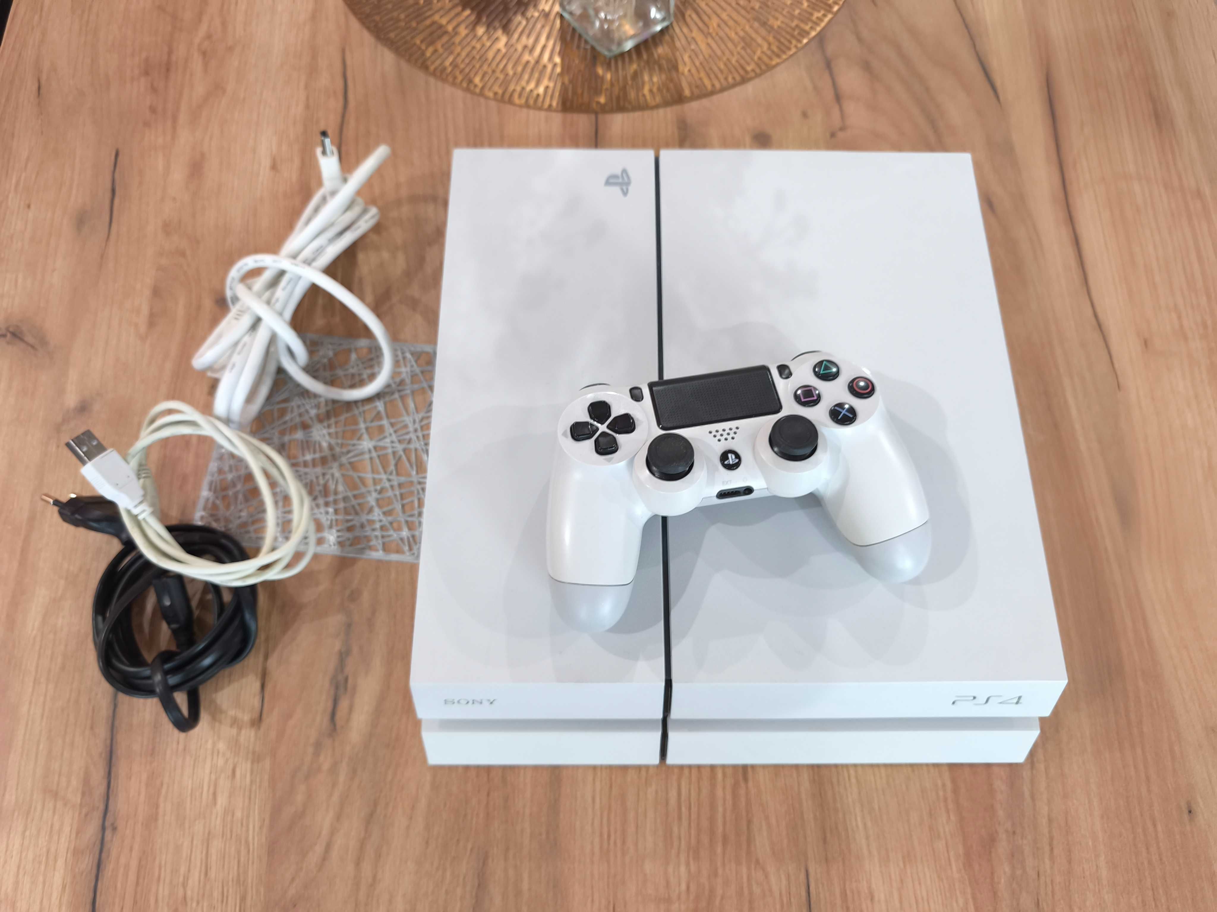 !PS4 BIAŁA FAT CUH-1216A HDD 1TB!! FW 9.60 Jailbreak+Orig.Pad+HDMI!!