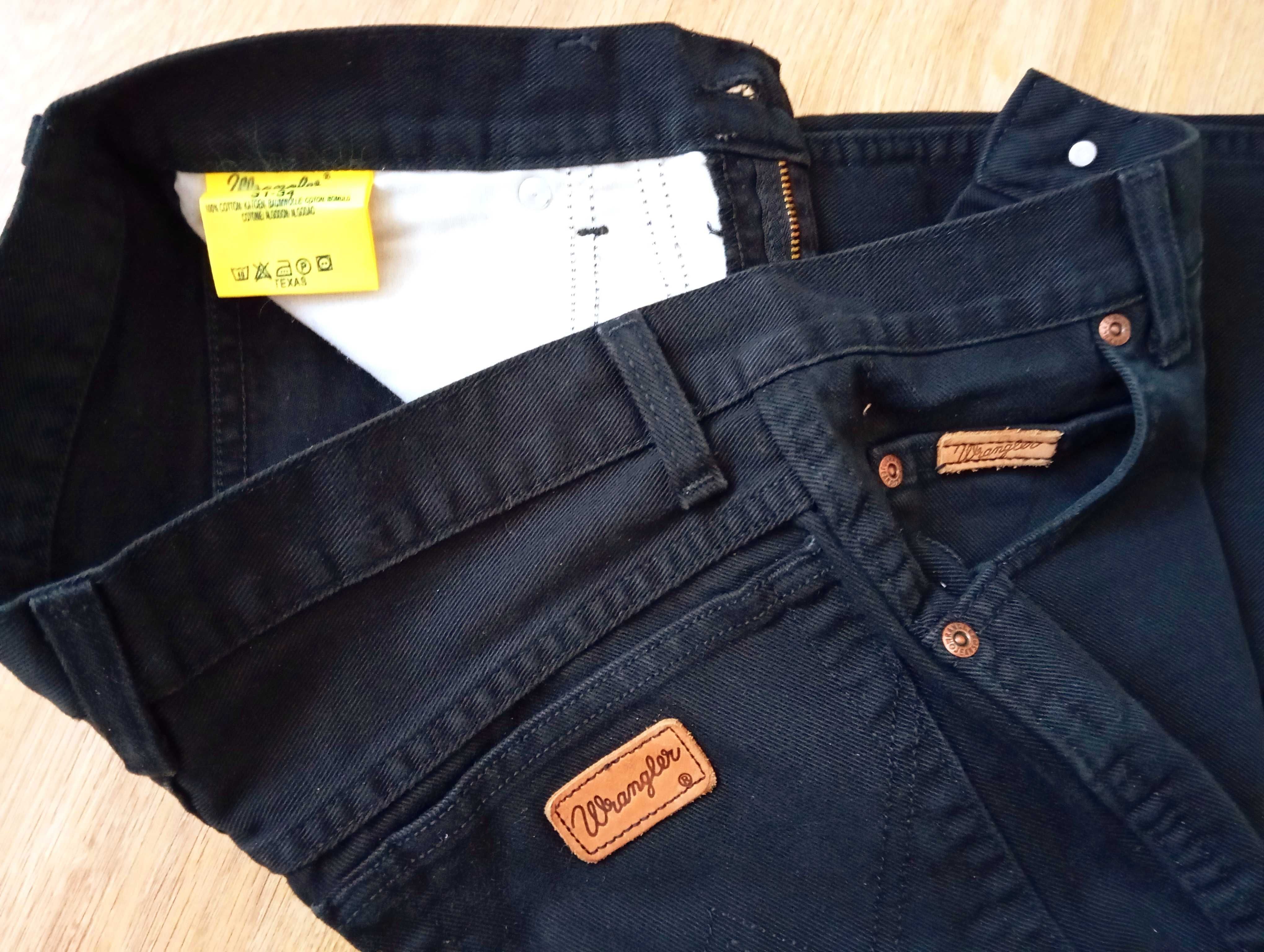 WRANGLER Jeansy spodnie męskie XL 31/34 W31 L34 dżinsy w32l34