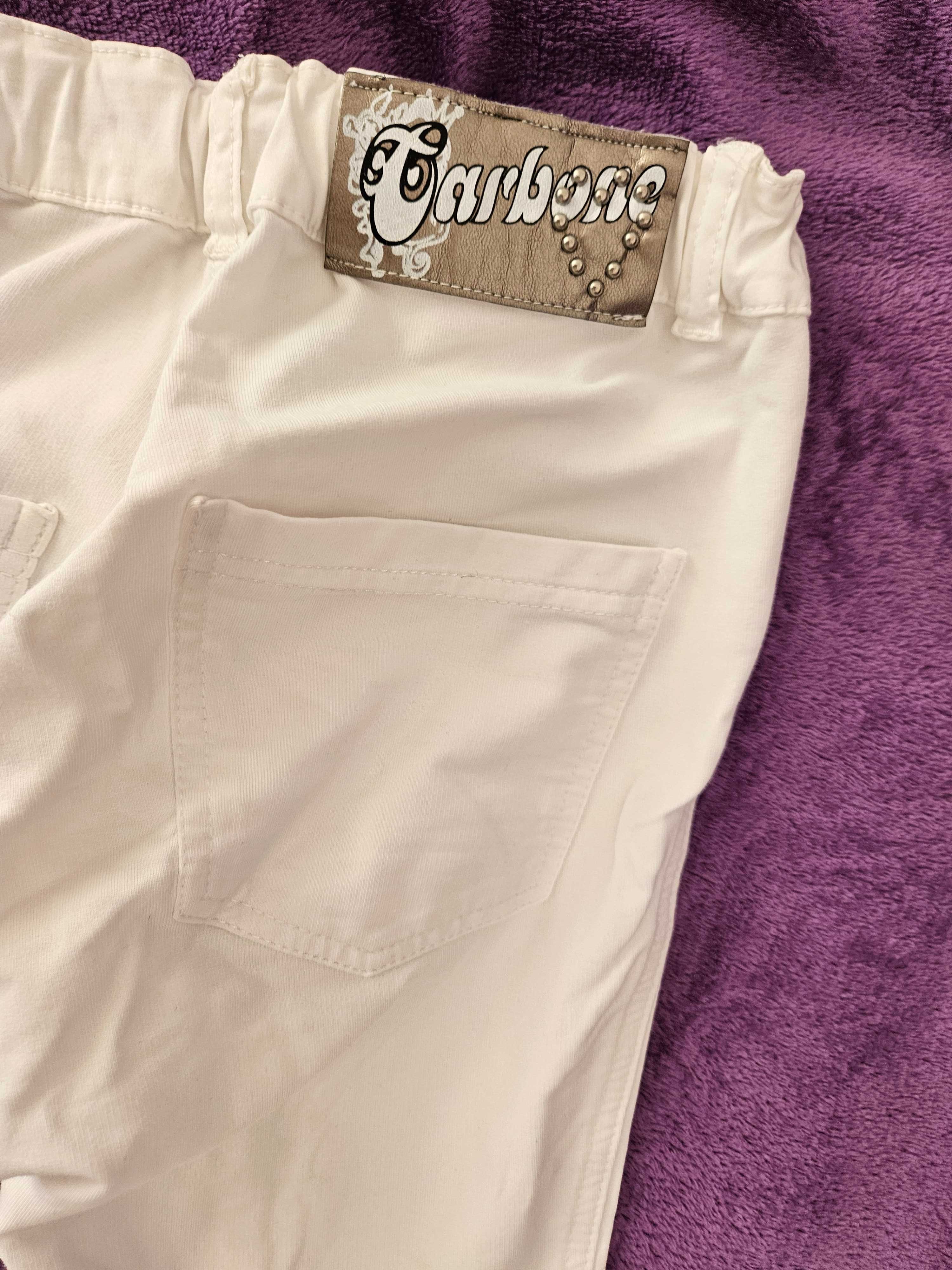 Białe eleganckie spodnie roz. 146 jak H&M. Tanio!!