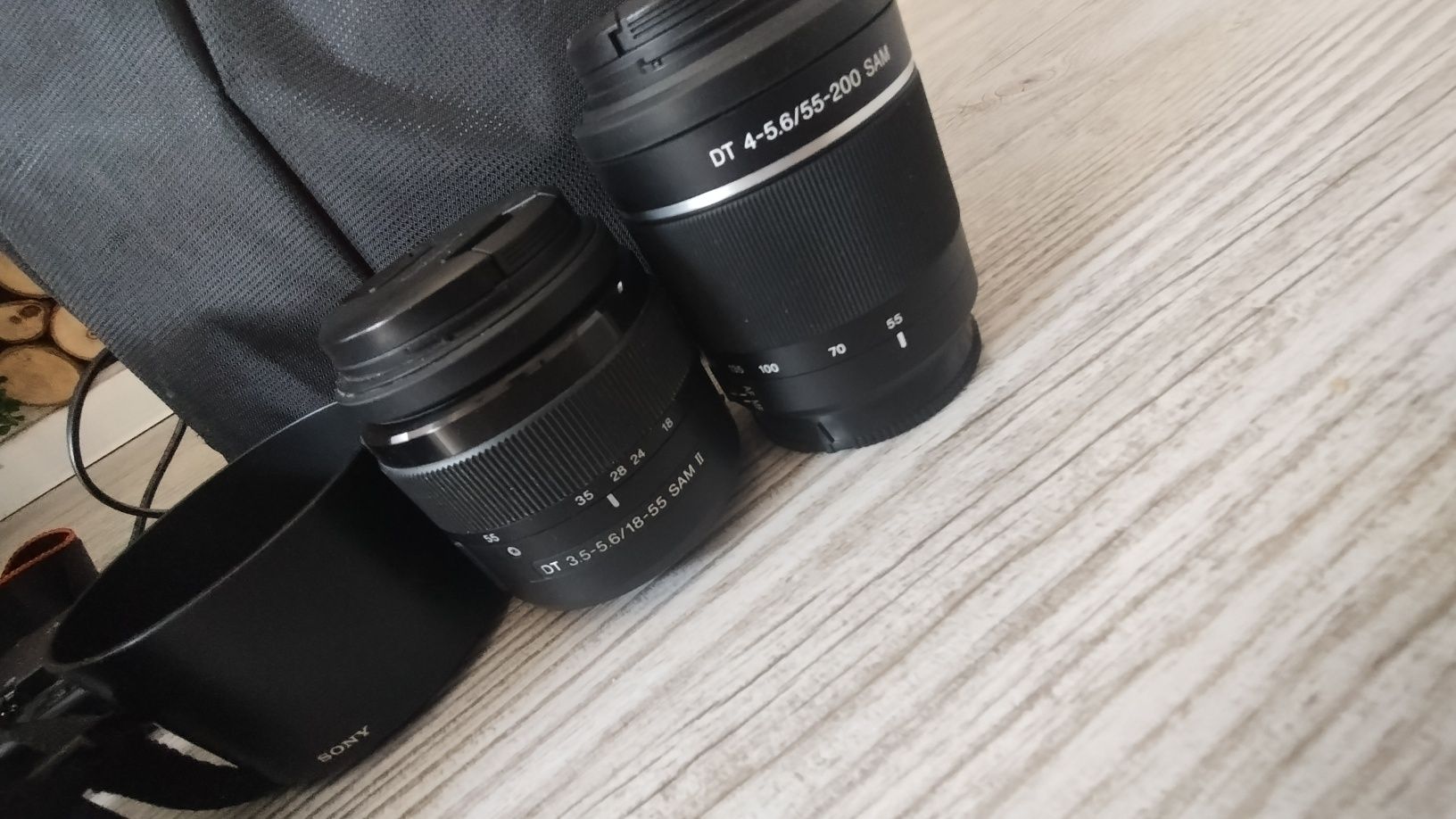 Sony Alpha SLT-A58 + 2 obiektywy + akcesoria – gotowy do fotografowani