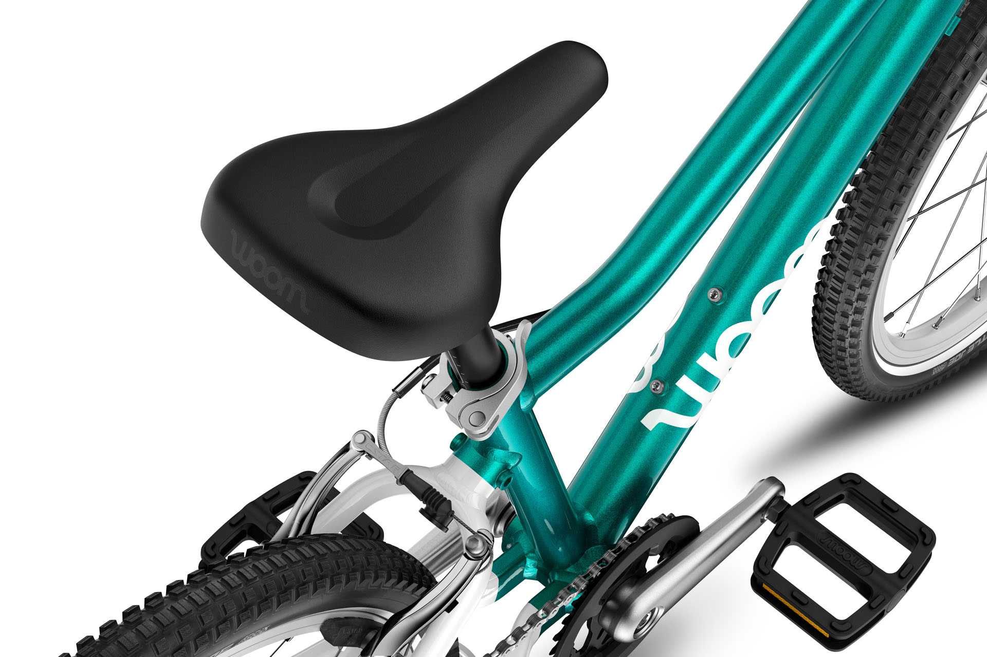 woom 4 GO - turkusowy metallic turquoise - Rowermojezycie.pl