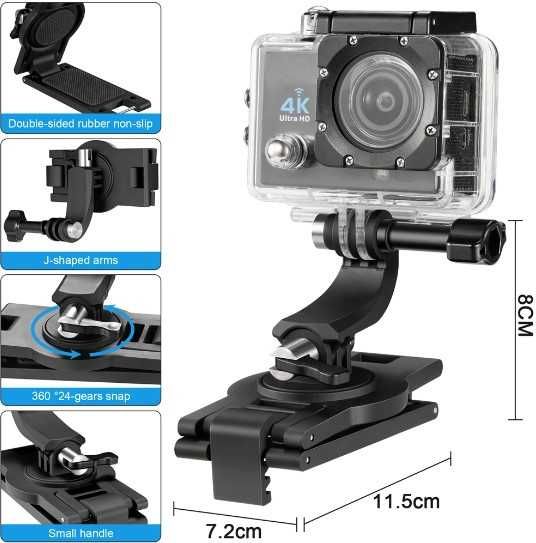 Uchwyt do Plecaka Paska do GoPro DJI Insta 360 NEW