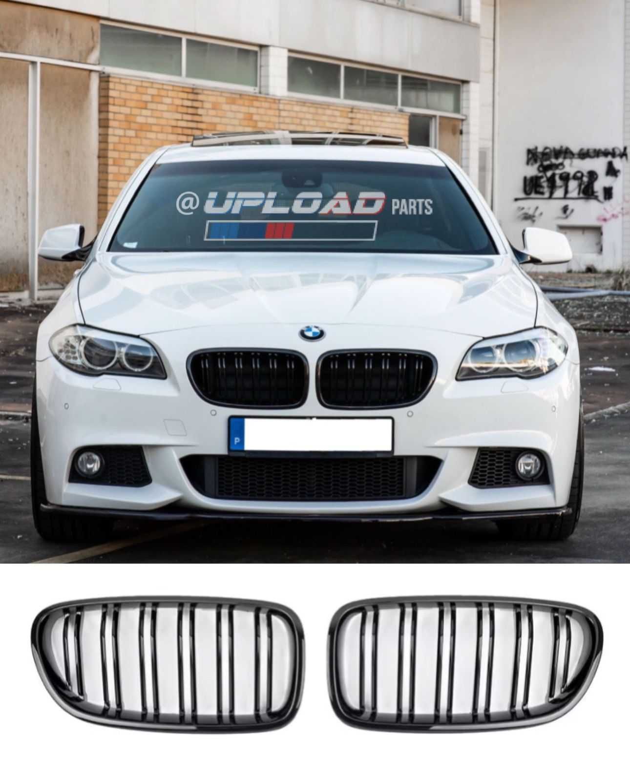 GRELHAS DUPLAS BMW SÉRIE 5 - F10 F11 LOOK M5