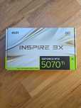 MSI inspire 3x RTX 5070Ti geforce