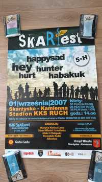 Skarfest 2007 happysad Hey Hunter hurt Habakuk oryginalny plakat