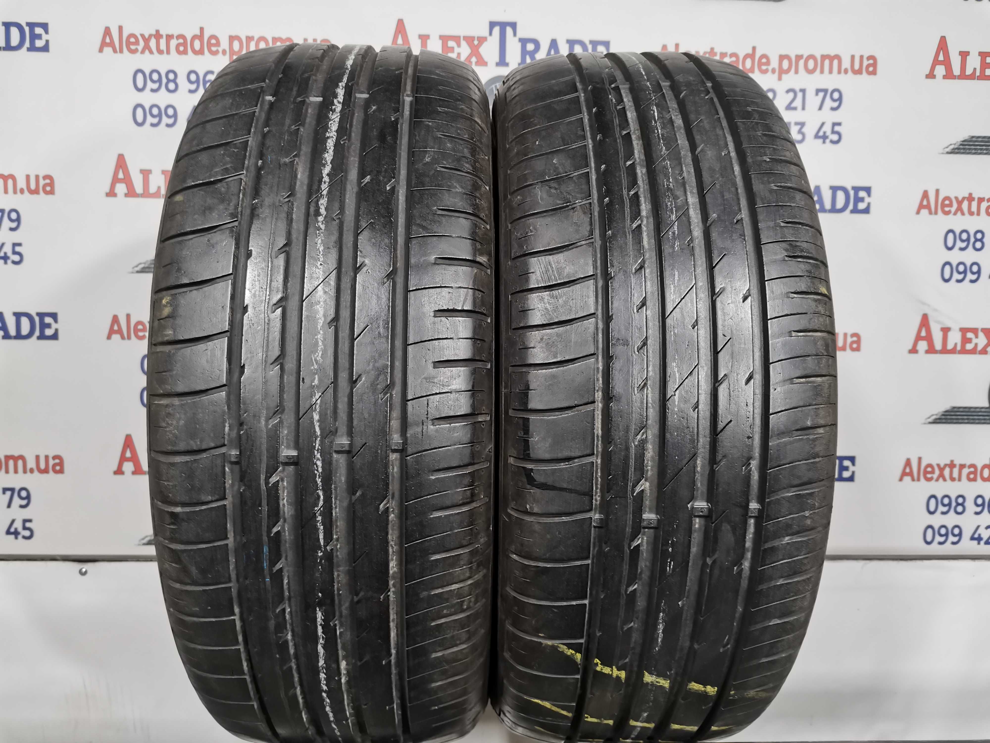 2 шт. 205/55 R16 Fulda EcoControl HP літні шини б/у