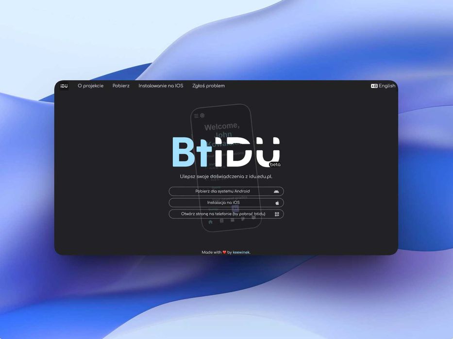 Strona internetowa WWW • SEO • Design • Portfolio: keewinek.dev