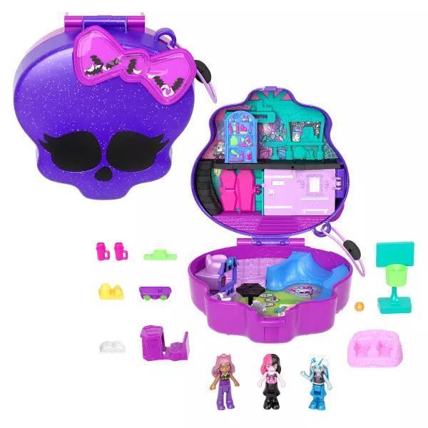 Polly Pocket. HVV58 Monster High. Zestaw kompaktowy. Polly Pocket