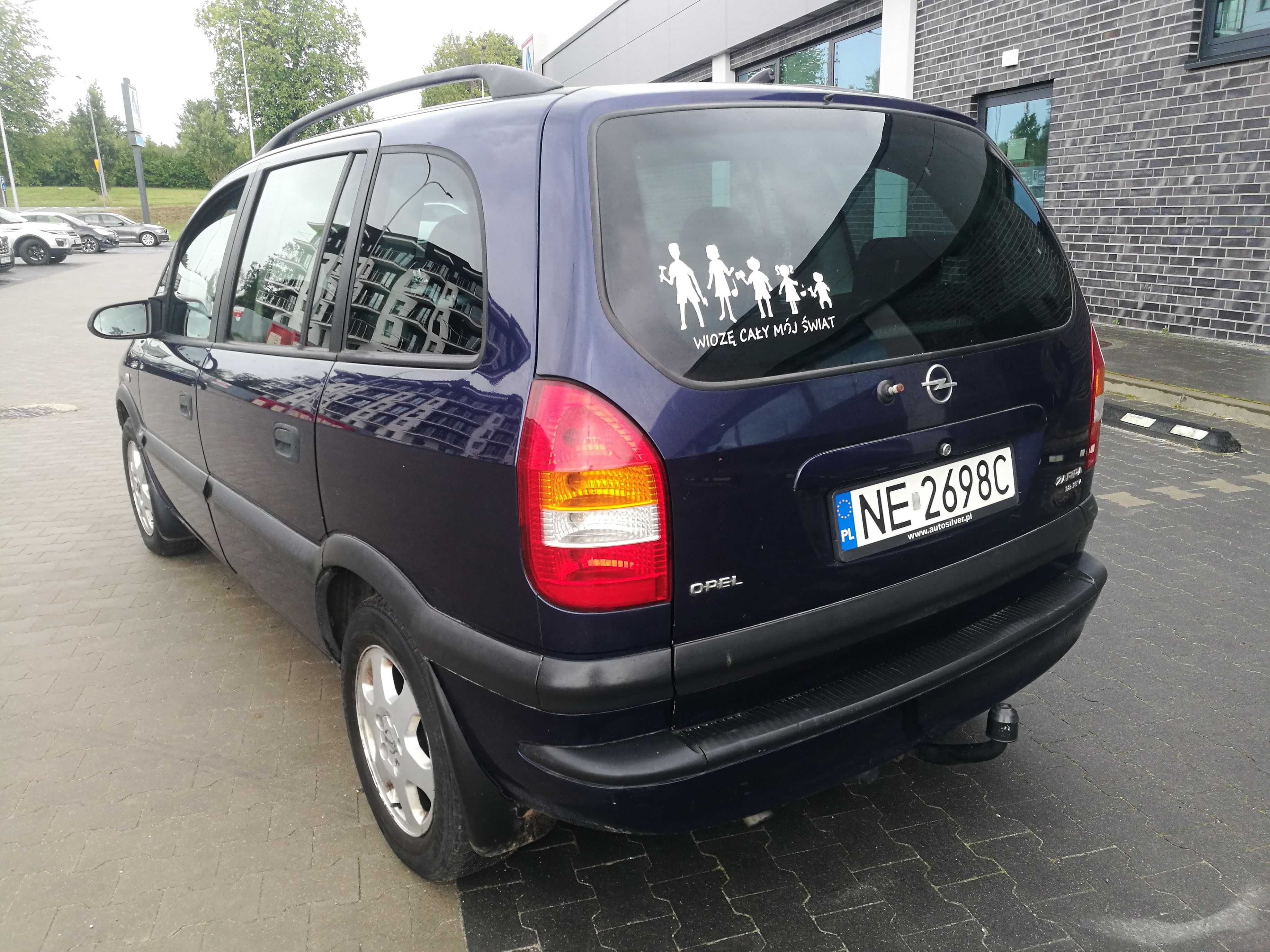 KLIMA Sprawna.. 7 osobowa.. Ekonomiczny-ZAFIRA-r2000. poj1.8benz.