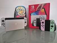 Nintendo Switch OLED com Joy-cons e Bolsa (com Garantia)