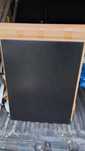 czarne Panele do drzwi przesuwnych IKEA PAX 75 cm
