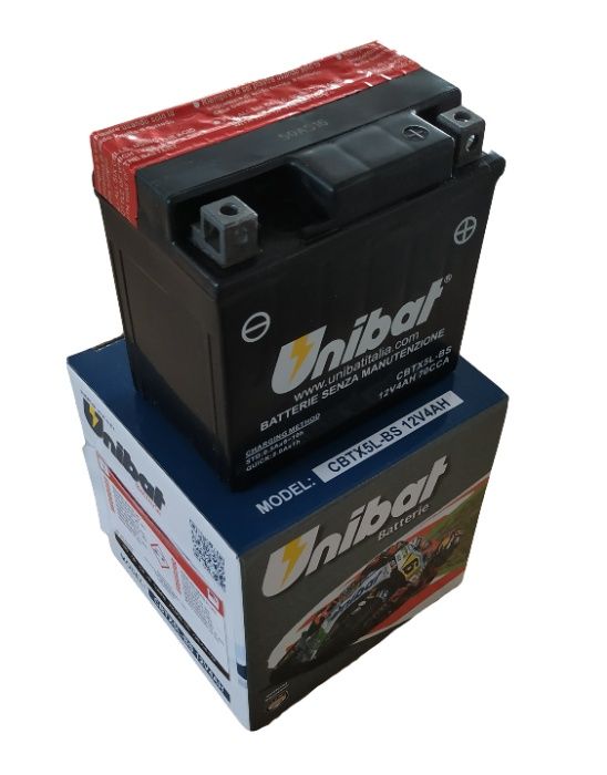 Akumulator Unibat AGM CBTX5L-BS YTX5L-BS ETX5L-BS 4Ah 70A 12V NOWY