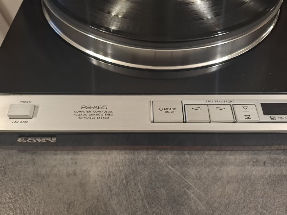Gramofon SONY PS X65 idealny po serwisie wysoki model Hi-End