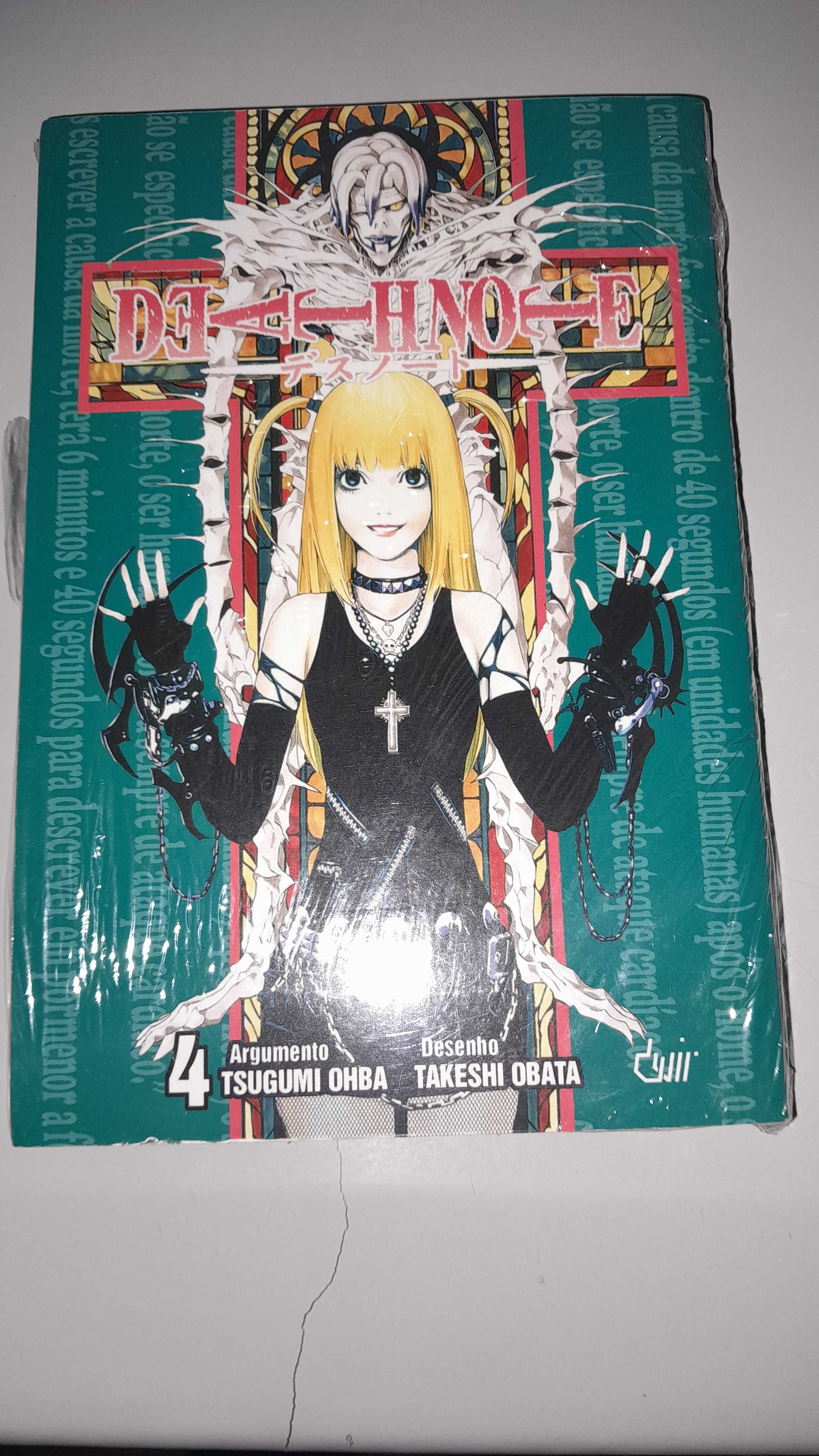 Death Note 1 edição volumes 2, 4, 6 e 7