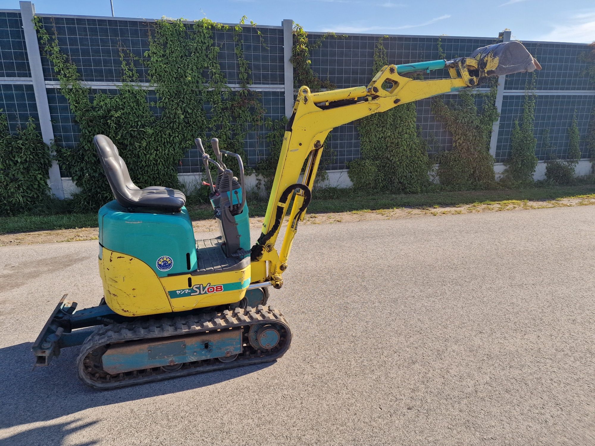 Mini koparka Yanmar SV08 PIĘKNY STAN  Z Gwarancją