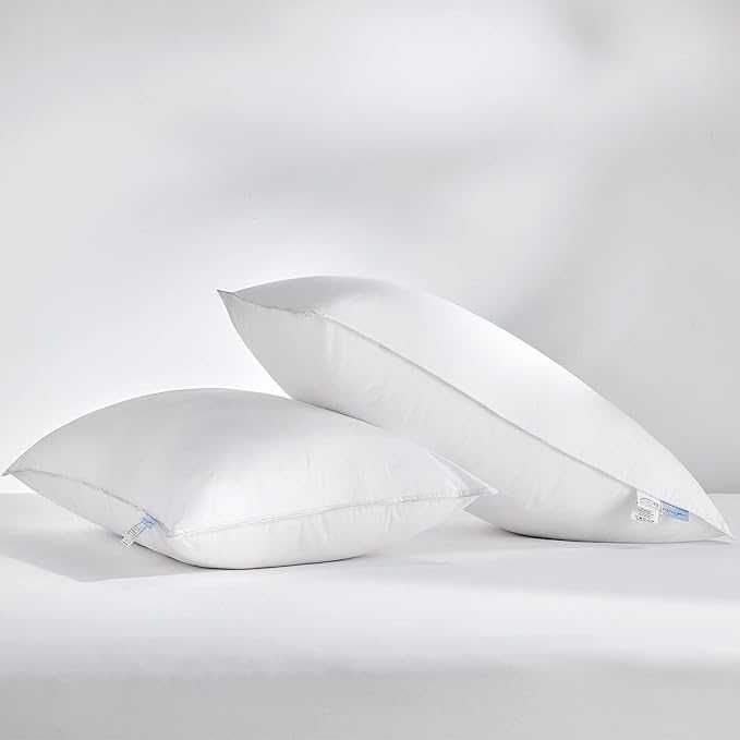 2x poduszka WAVVE 50x75 cm, bardzo grube wypełnienie 1050g OEKO TEX