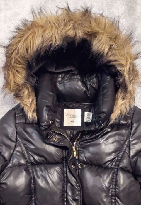 Kurtka z odpinanym kapturem H&M L.O.G.G. EUR 140 czarna