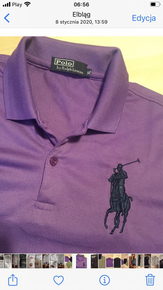 Koszulki polo męskie  r. Xl/L