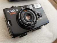 Aparat analogowy KONICA POP stan kolekcjonerski Nikon olimpus pentax