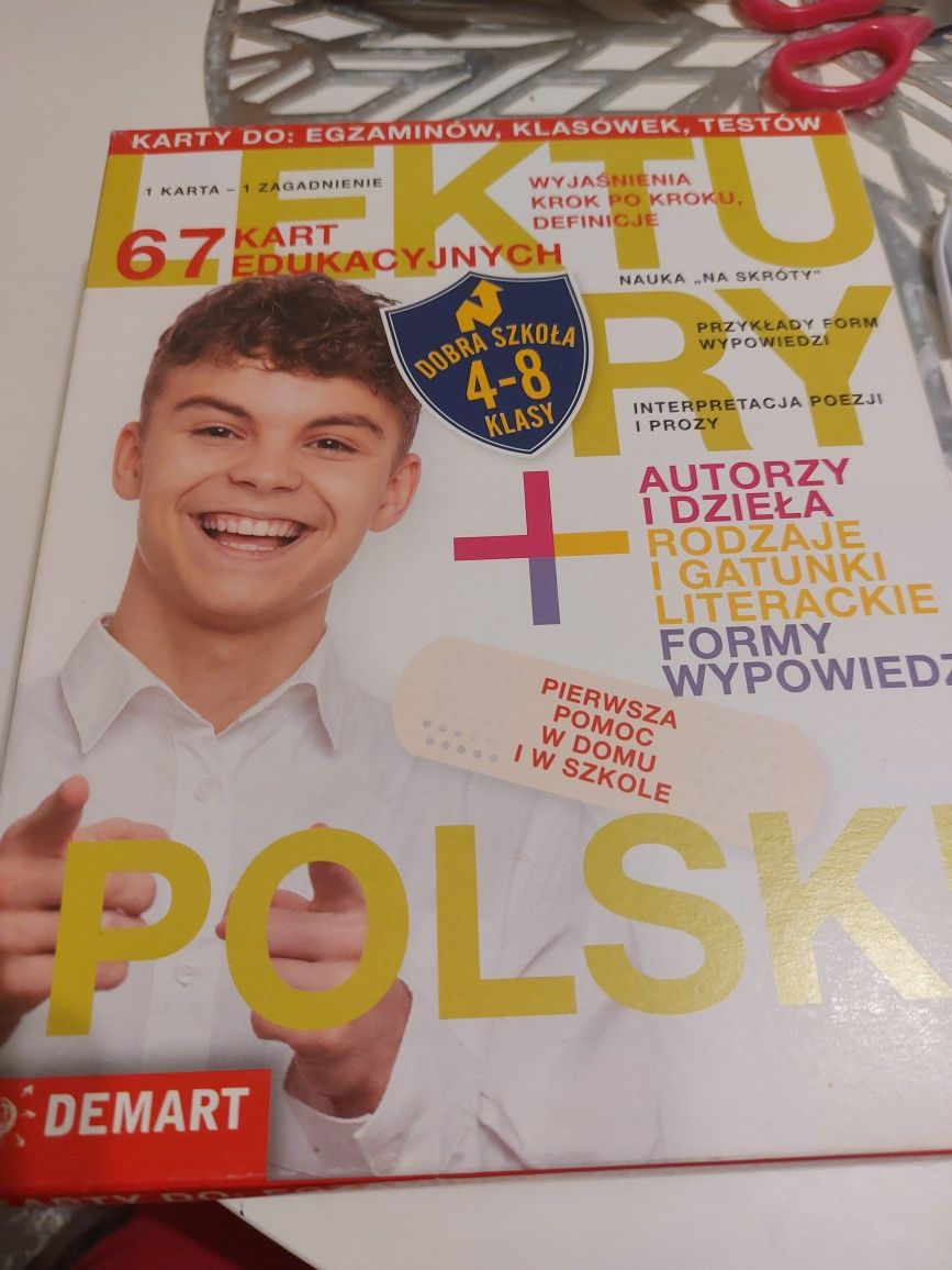 67 kart edukacyjnych polski