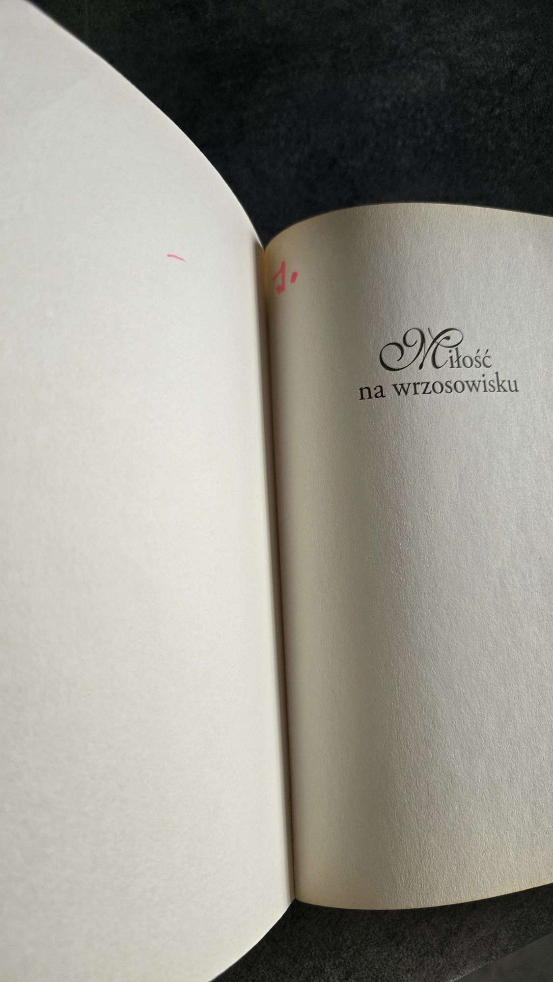 " Miłość na wrzosowisku " Anna Łajkowska