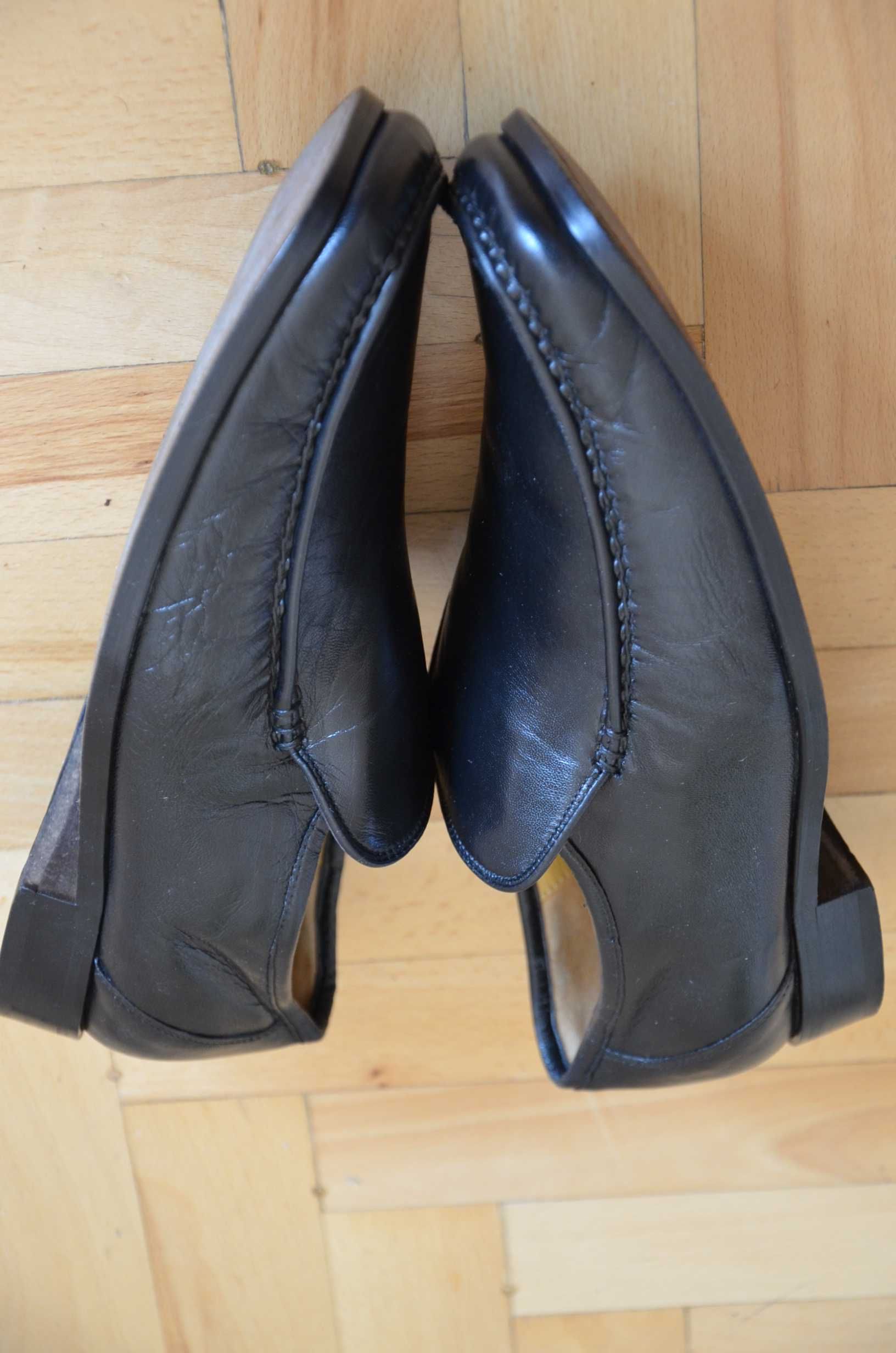 Buty mokasyny Loake England UK 10 EU 43.5 całe ze skóry superstan !