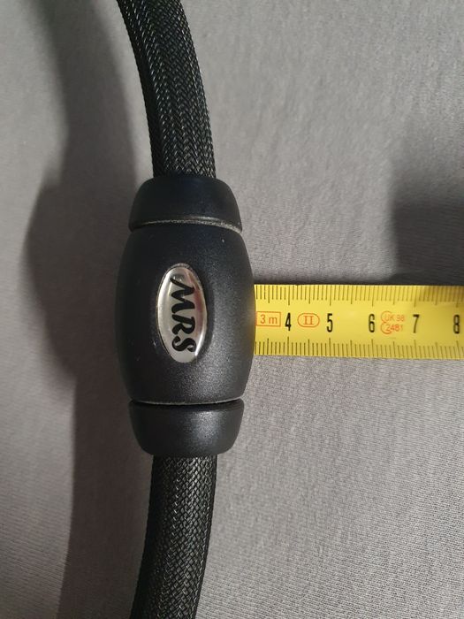 Coaxial kabel 14mm 90 cm zloto