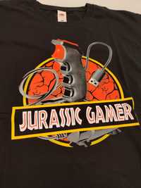 T-Shirt Retro Jurassic Gamer