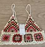 Top Crochê Handmade Novo