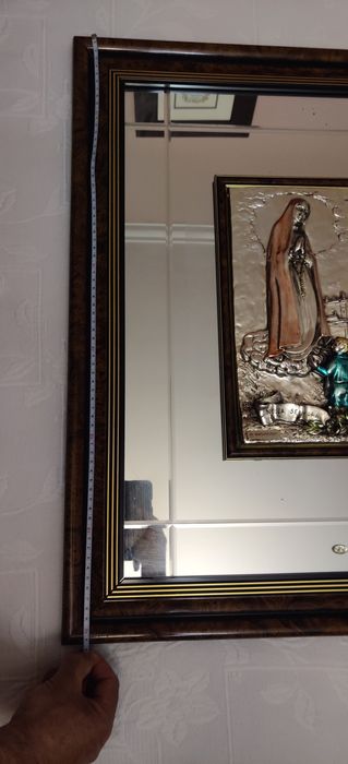 Quadro Nossa Senhora de Fátima e os Pastorinhos