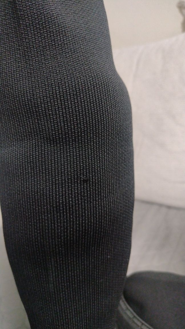 Buty skarpety kozaki na platformie wiosna jesień r.40
