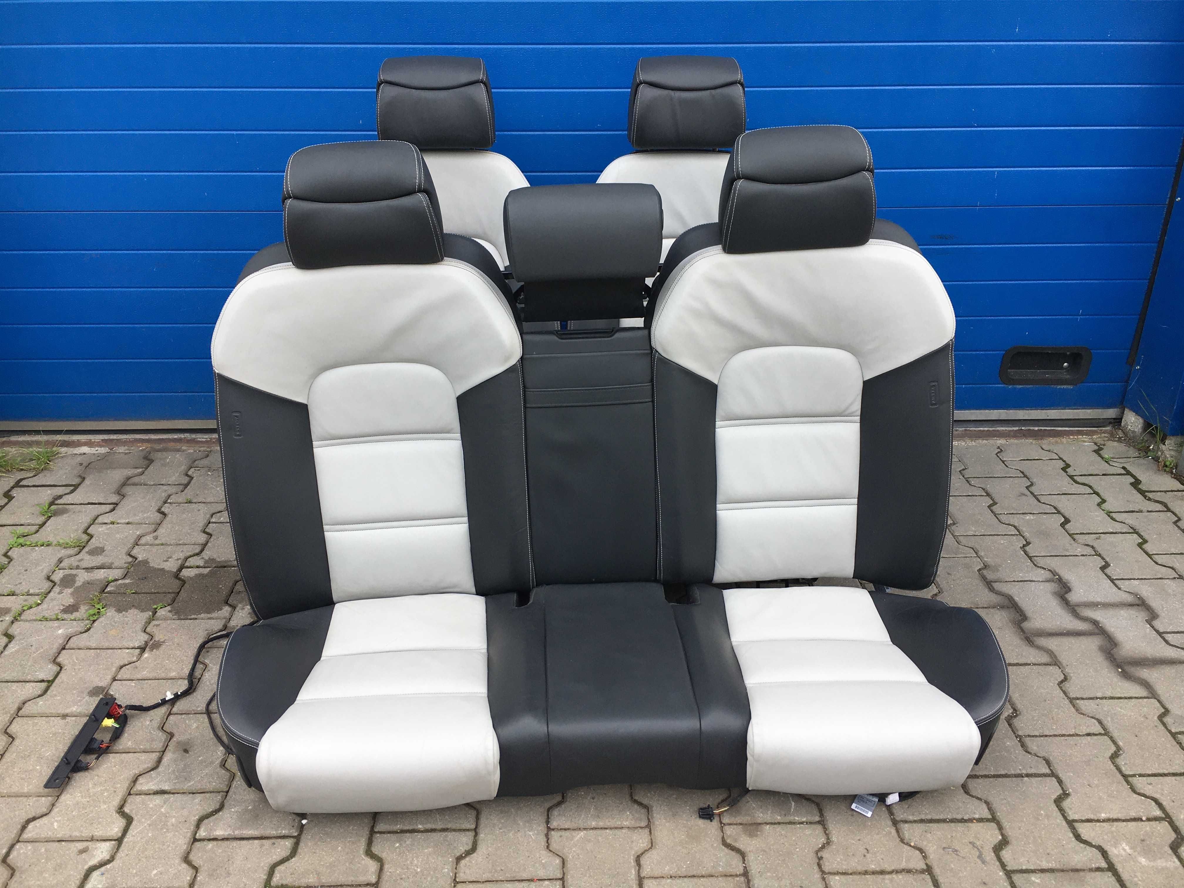 Fotele Skóra Sport Komfort Pamiec Monitory AUDI A8 S8 D3