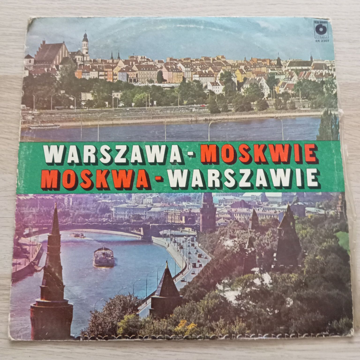 Warszawa Moskwie Moskwa Warszawie, płyta winylowa w dobrym stanie