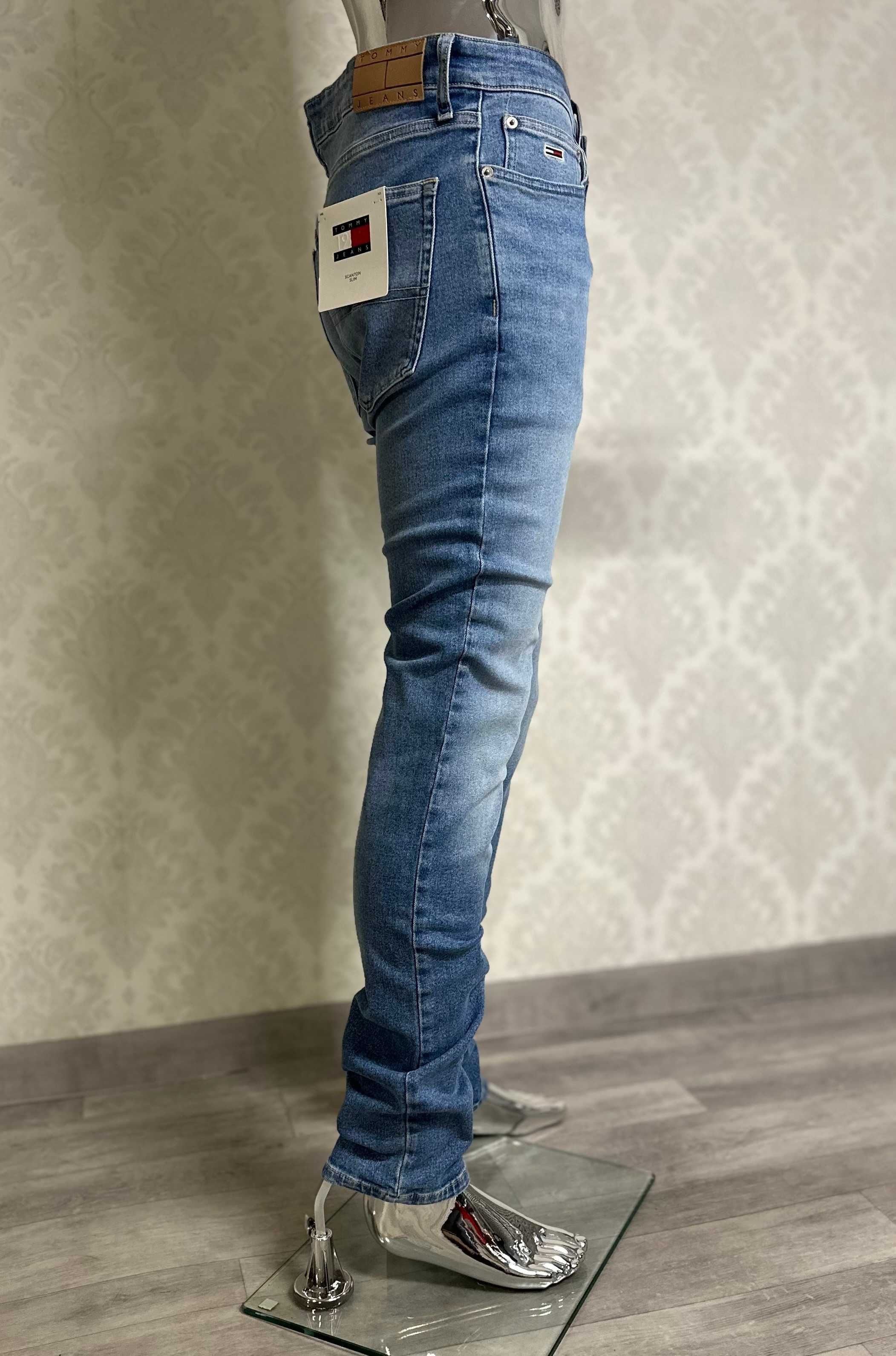 Spodnie Jeans Scanton Slim Męskie Tommy Hilfiger rozmiar. W33 / L36