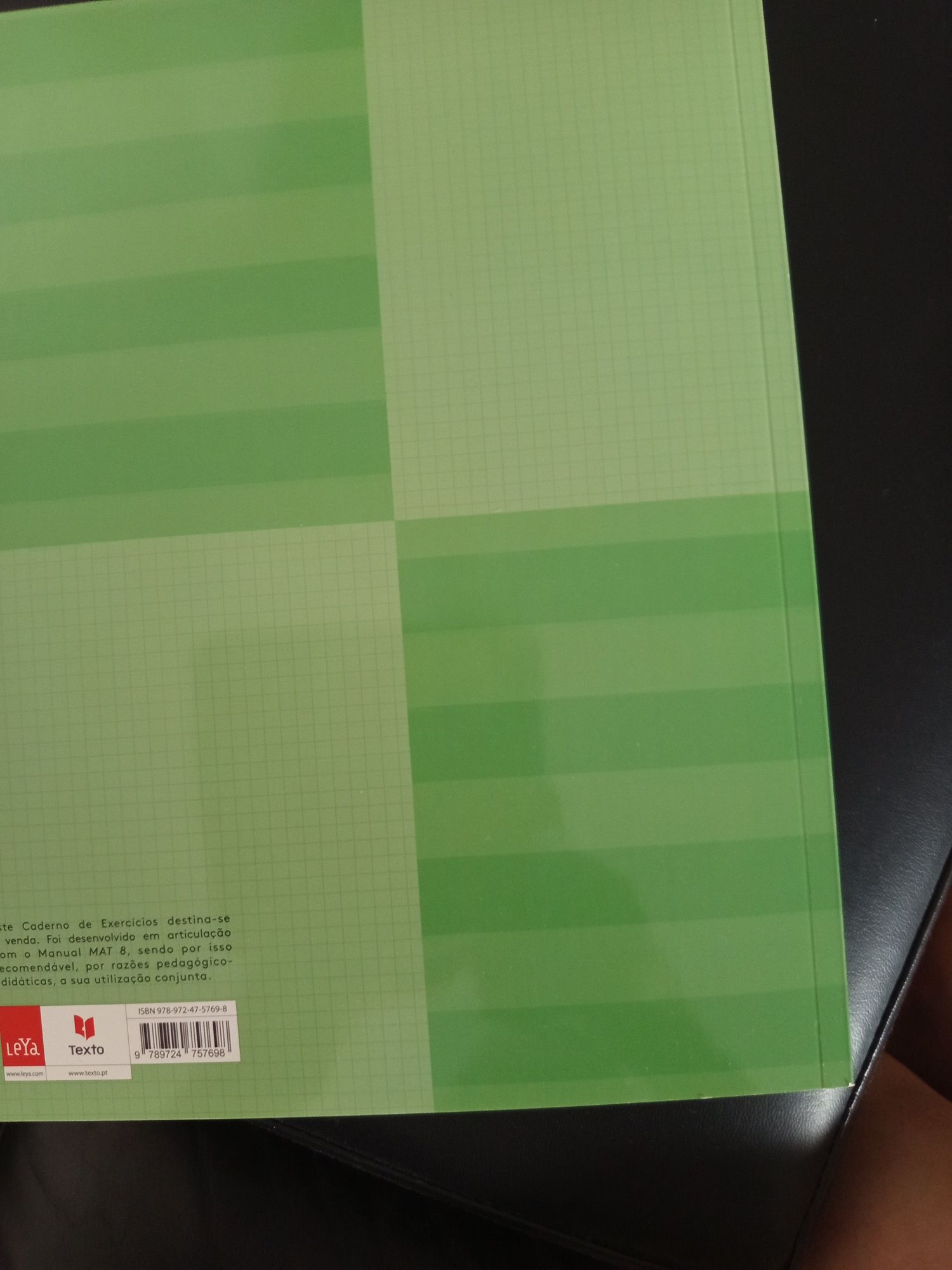 MAT 8 _Caderno de exercício