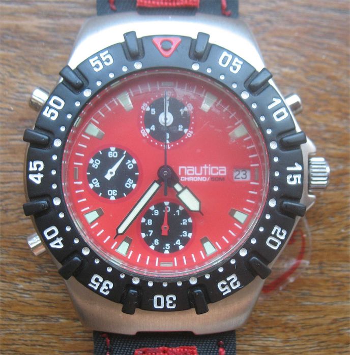 Relógio Nautica - Chrono, 50M (Movimento Epson/Seiko)