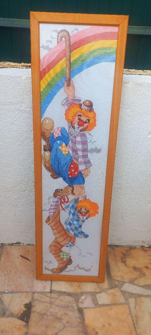 Quadro ponto cruz