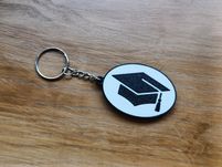 Brelok, upominek na absolutorium, ukończenie studiów, szkoły