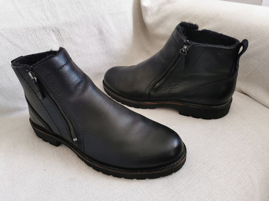 Ecco Jamestown Hydromax trzewiki skórzane ocieplane 44