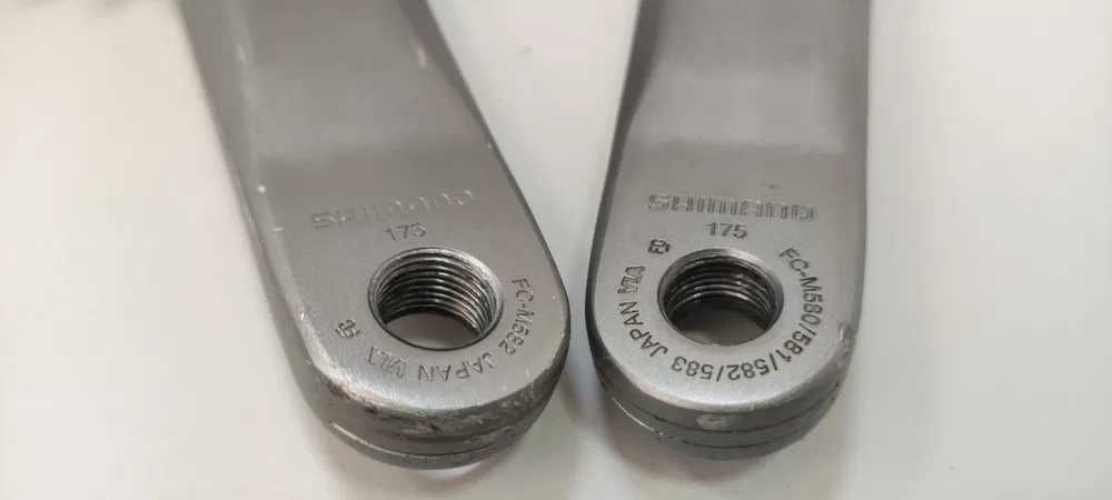 Шатуни SHIMANO Deore LX 3x9 + Каретка Hollowtech ll