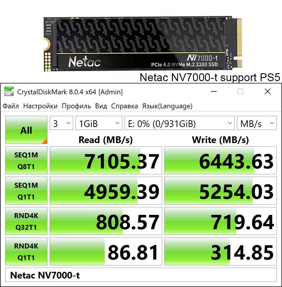 SSD M2 NVME Hiksemi Fanxiang Netac CUSU 512Gb 1Tb 2Tb (Нові)