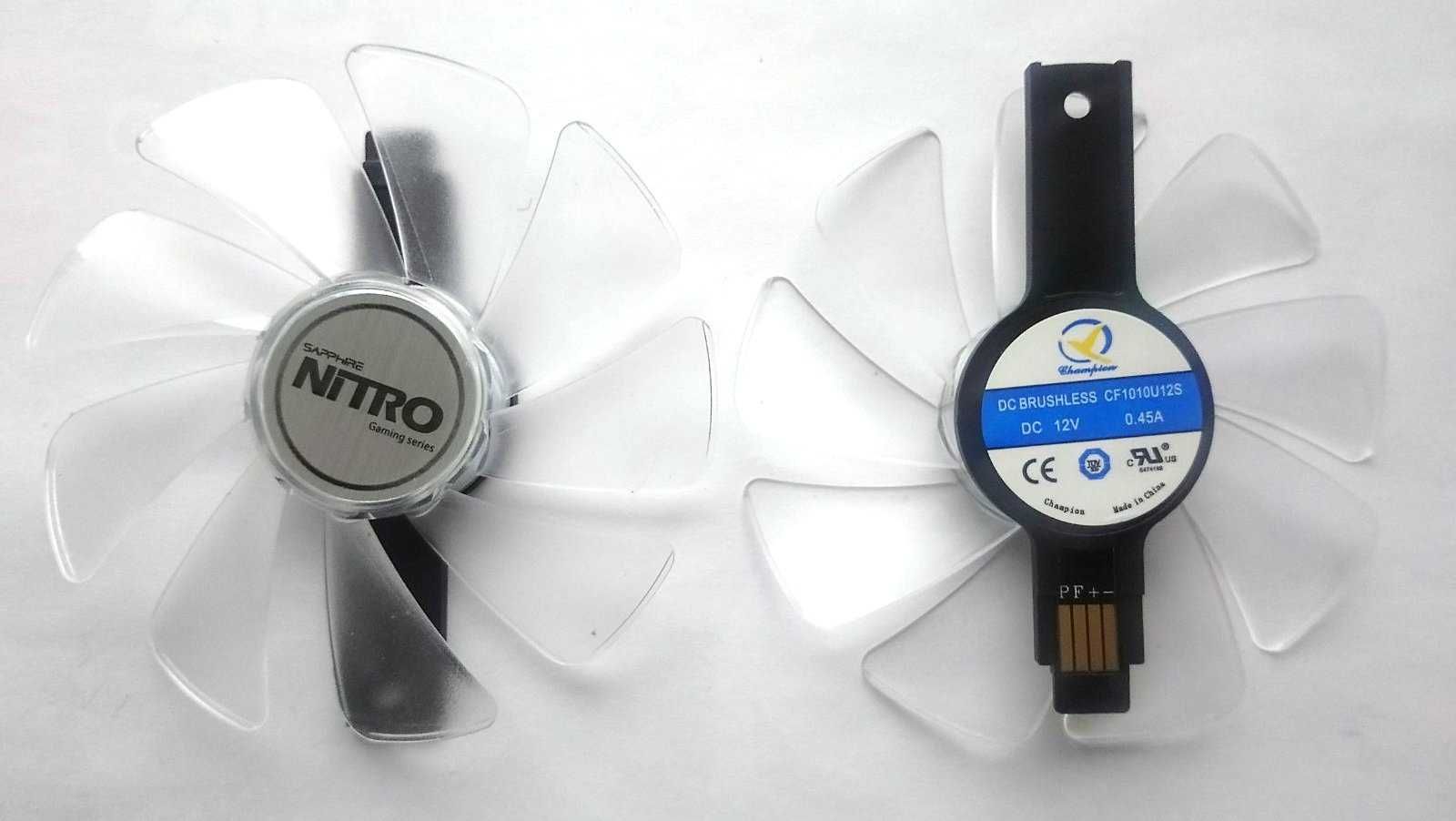 Кулер Sapphire NITRO+ SE/Pulse RX470/480/570/580/590 Dual-X CF1015H12D